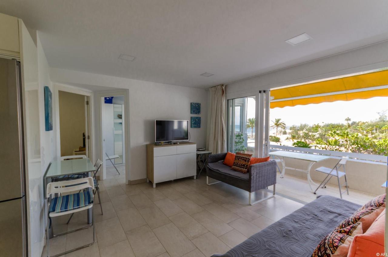 Holiday Apartment With Direct Sea Promenade Access Maspalomas  Eksteriør bilde